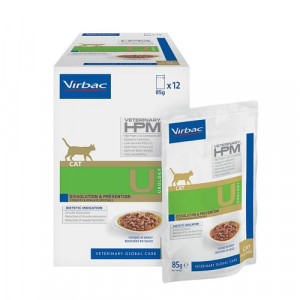 VIRBAC HPM CAT UROLOGY DISSOLUTION PREVENTION konservi kaķiem 85g